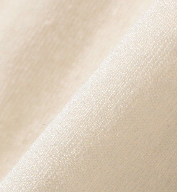 SHIPS for women「SHIPS Primary Navy Label:シルク リネン ハイ ボタン カーディガン」|カーディガン|