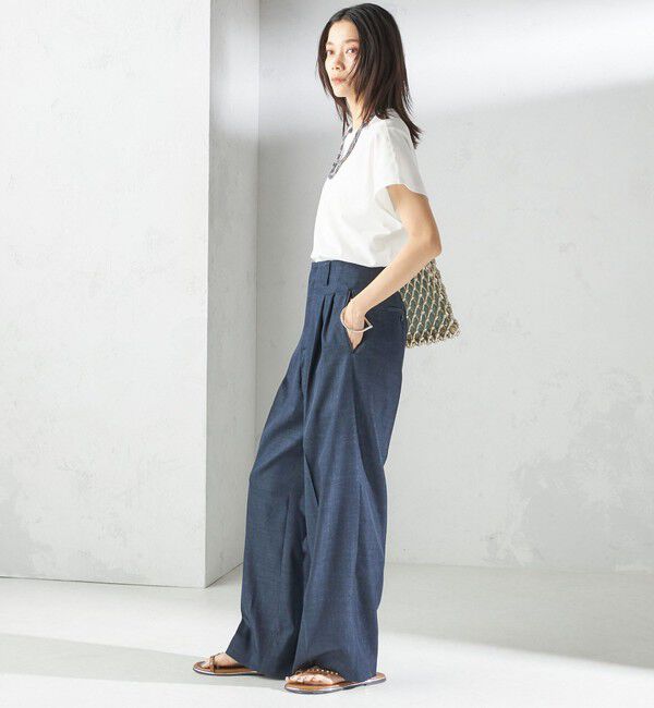 SHIPS for women「〈接触冷感〉ポンチ ドルマン TEE」|Tシャツ・カットソー|