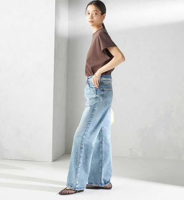 SHIPS for women「〈接触冷感〉ポンチ ドルマン TEE」|Tシャツ・カットソー|