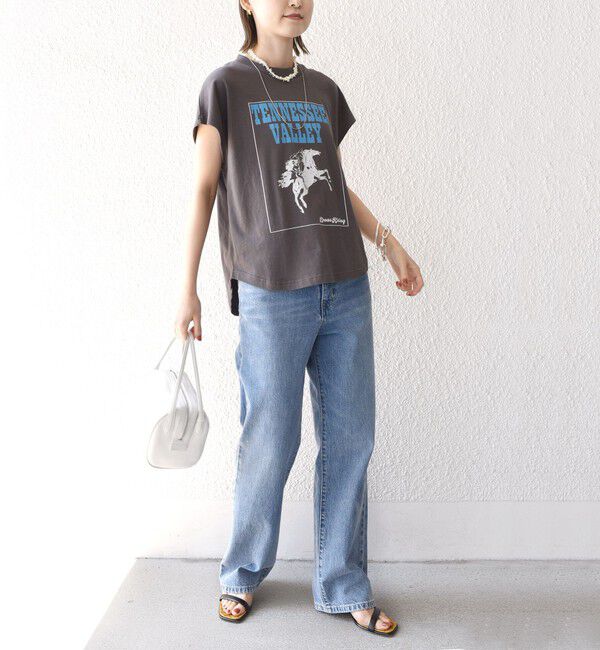 SHIPS for women「【SHIPS別注】TENNESSEE:フレンチ スリーブ プルオーバー」|タンクトップ|