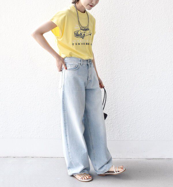 SHIPS for women「【SHIPS別注】TENNESSEE:フレンチ スリーブ プルオーバー」|タンクトップ|