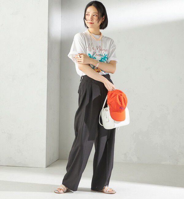 SHIPS for women「【SHIPS別注】TENNESSEE:イージー ショート スリーブ TEE」|Tシャツ・カットソー|