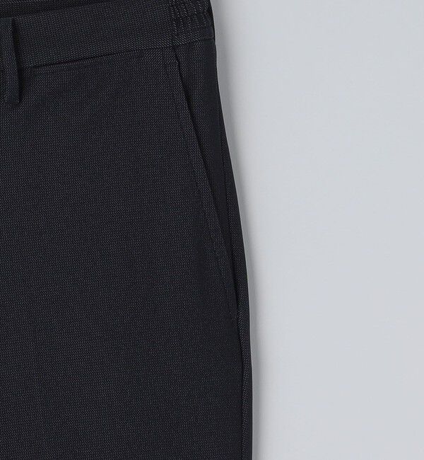 SHIPS「SHIPS:〈FUNCTION〉ジャージー 2WAY サイド シャーリング スラックス」|スラックス|