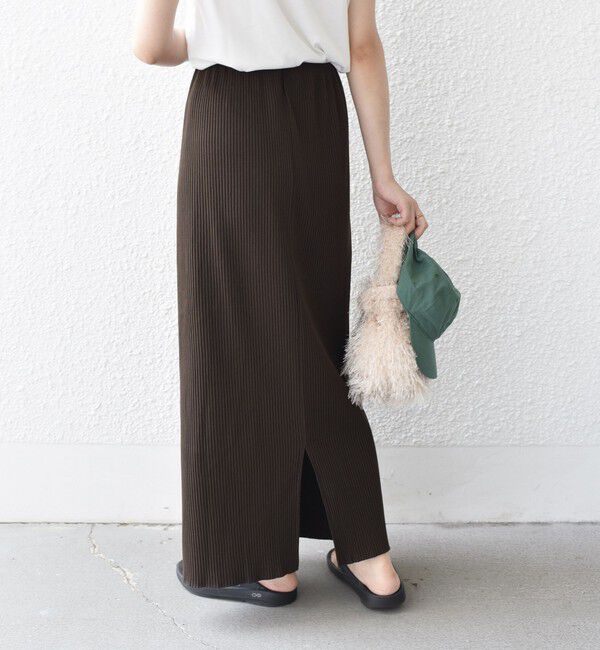 SHIPS Colors 「SHIPS Colors:〈手洗い可能・UVケア〉テレコ タイトスカート」|タイト|