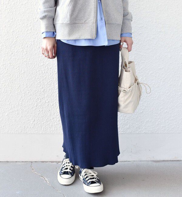 SHIPS Colors 「SHIPS Colors:〈手洗い可能・UVケア〉テレコ タイトスカート」|タイト|