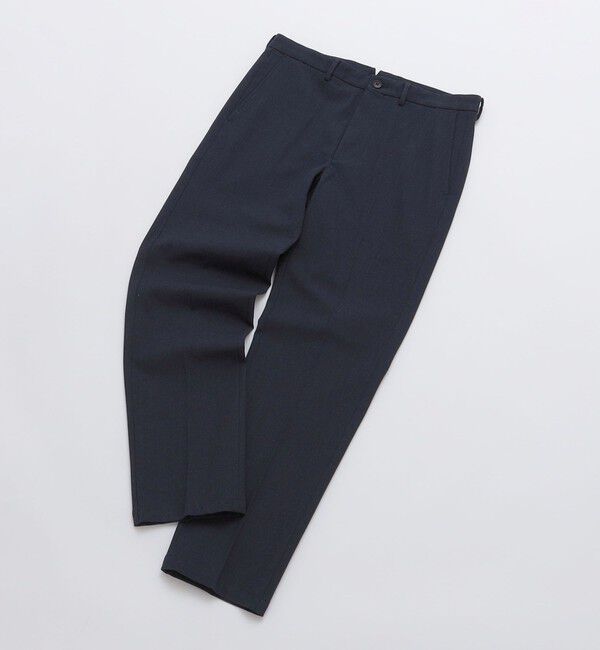 SHIPS「SHIPS: 〈手洗い可能〉ノープリーツ ツイル 4WAY ストレッチ パンツ」|スラックス|