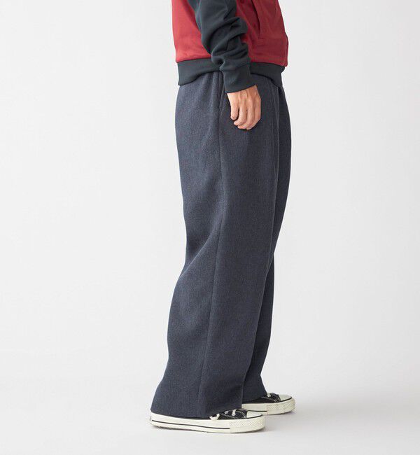 SHIPS「SHIPS:〈手洗い可能〉メランジ タック バギー スラックス」|スラックス|