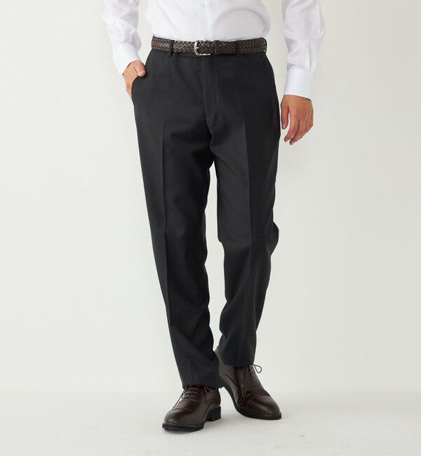 SHIPS Colors 「SHIPS Colors:CANONICO スーツ スラックス(セットアップ対応可能)」|スラックス|ダークグレー