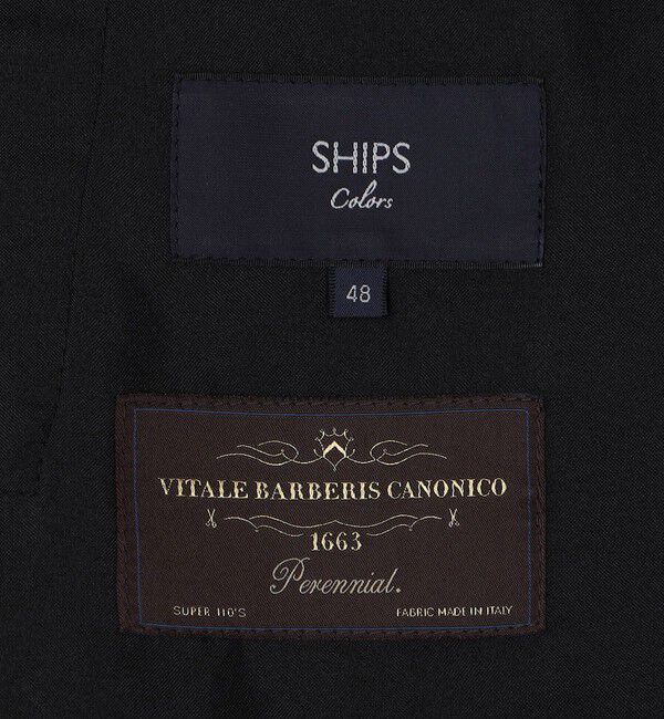 SHIPS Colors 「SHIPS Colors:CANONICO スーツ スラックス(セットアップ対応可能)」|スラックス|