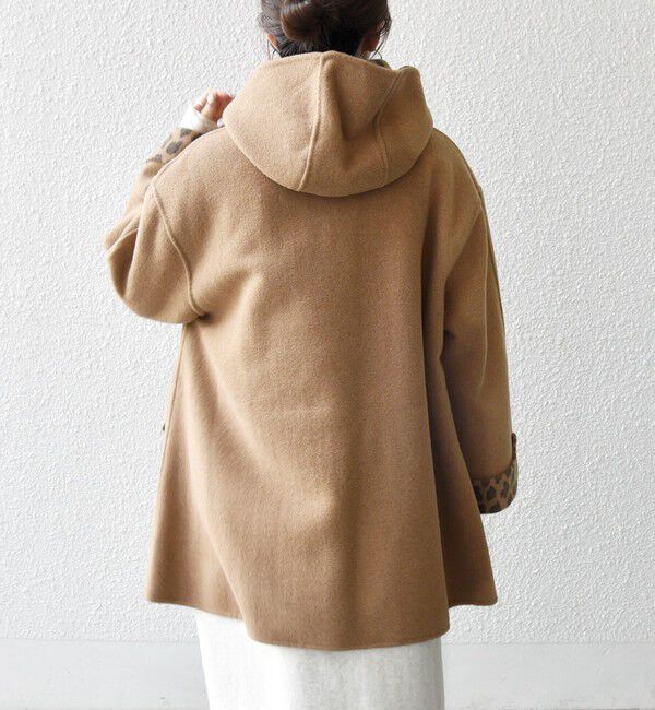 SHIPS any: リバー フーデッド Aライン ミドル コート（SHIPS any