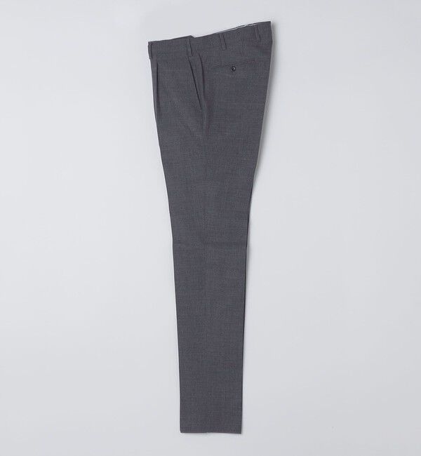 SHIPS「GERMANO: メランジ 1プリーツ スラックス」|スラックス|