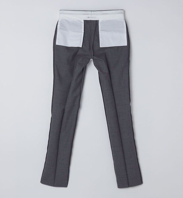 SHIPS「GERMANO: メランジ 1プリーツ スラックス」|スラックス|