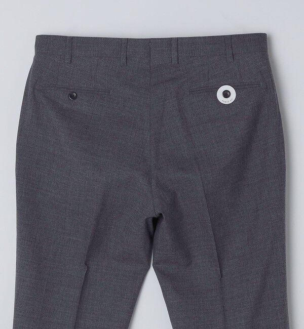 SHIPS「GERMANO: メランジ 1プリーツ スラックス」|スラックス|