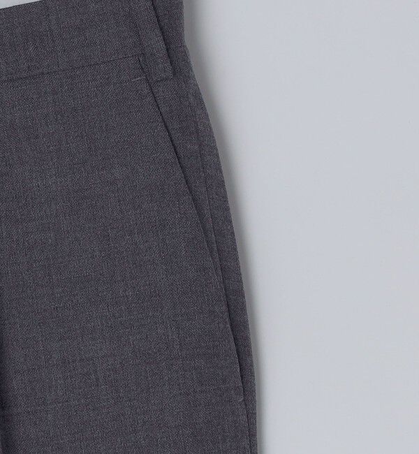 SHIPS「GERMANO: メランジ 1プリーツ スラックス」|スラックス|