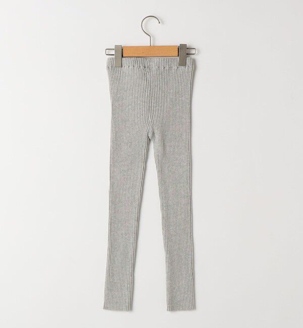 SHIPS KIDS「SHIPS KIDS:100～120cm /〈手洗い可能〉リブ レギンス パンツ」|レギンス・スパッツ|