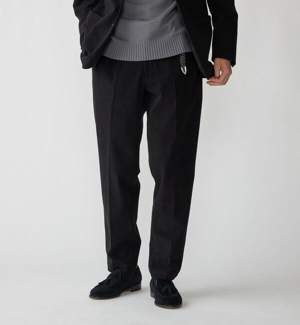 SHIPS「SHIPS:〈手洗い可能〉トリコット コーデュロイ スラックス (セットアップ対応)」|スラックス|