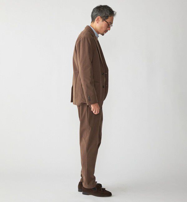 SHIPS「SHIPS:〈手洗い可能〉トリコット コーデュロイ スラックス (セットアップ対応)」|スラックス|