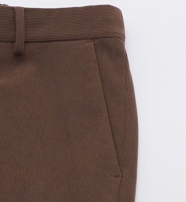SHIPS「SHIPS:〈手洗い可能〉トリコット コーデュロイ スラックス (セットアップ対応)」|スラックス|