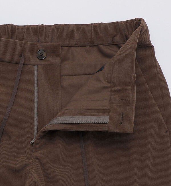 SHIPS「SHIPS:〈手洗い可能〉トリコット コーデュロイ スラックス (セットアップ対応)」|スラックス|
