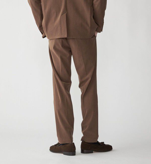 SHIPS「SHIPS:〈手洗い可能〉トリコット コーデュロイ スラックス (セットアップ対応)」|スラックス|