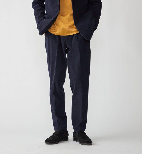 SHIPS「SHIPS:〈手洗い可能〉トリコット コーデュロイ スラックス (セットアップ対応)」|スラックス|