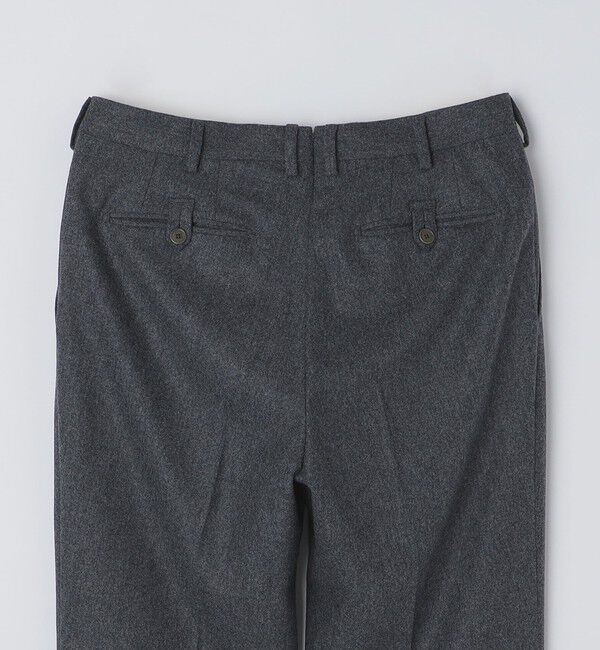 SHIPS「【SHIPS別注】Errico Formicola: VITO サキソニー ソリッド スラックス」|スラックス|