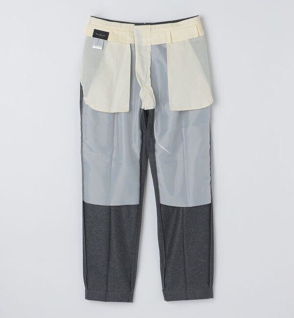 SHIPS「【SHIPS別注】Errico Formicola: VITO サキソニー ソリッド スラックス」|スラックス|