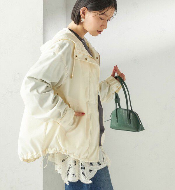 SHIPS for women「〈手洗い可能  / 撥水加工〉キルティング ベスト 付き マウンテン パーカー」|その他|オフホワイト