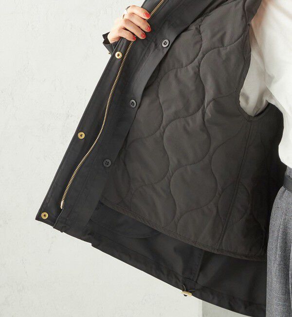 SHIPS for women「〈手洗い可能  / 撥水加工〉キルティング ベスト 付き マウンテン パーカー」|その他|