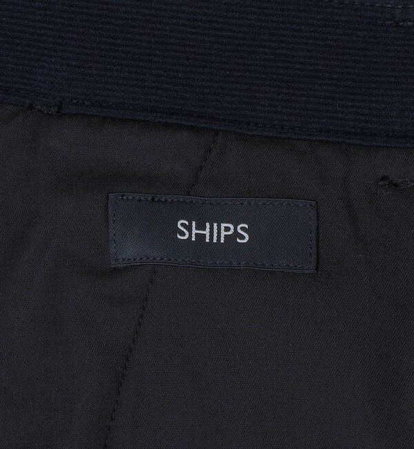 SHIPS「SHIPS:〈手洗い可能〉コーデュロイ スラックス(セットアップ対応)」|スラックス|