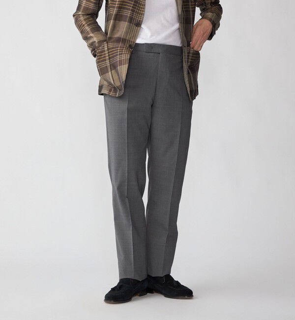 SHIPS「GERMANO: トロピカル イージー スラックス」|スラックス|グレー系