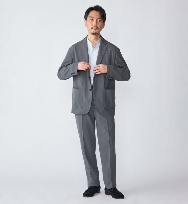 SHIPS「SHIPS:〈洗濯機可能〉FIELD SENSOR(R) 1プリーツ パンツ(セットアップ対応)」|スラックス|