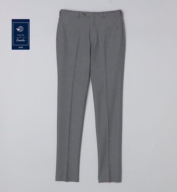 SHIPS「SHIPS:〈手洗い可能〉INFITEX 2WAY ストレッチ スラックス」|スラックス|