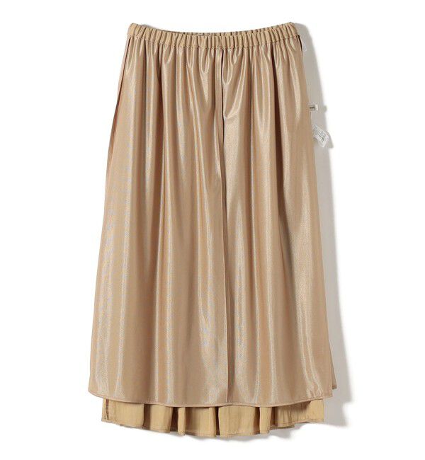 SHIPS for women「《予約》〈手洗い可能〉シアー メッシュ ギャザー スカート」|スカート|
