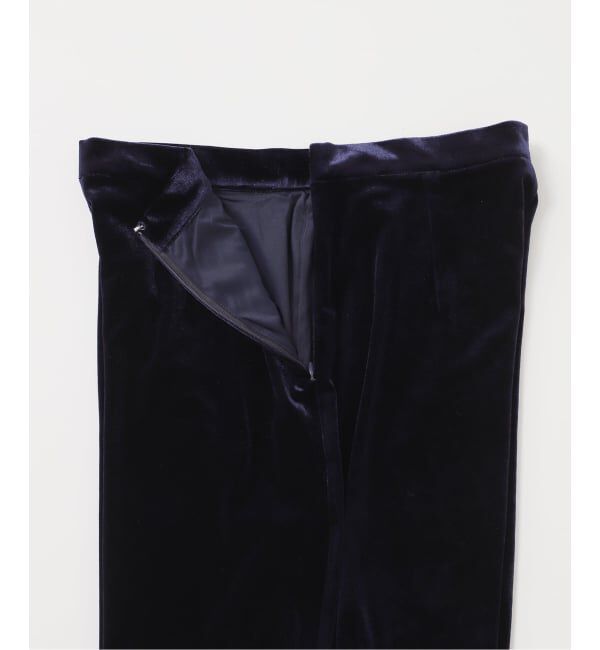 OUTDOOR PRODUCTS Usual Things「フラワーエンブロイダリーサテンイージーパンツ」|スラックス|