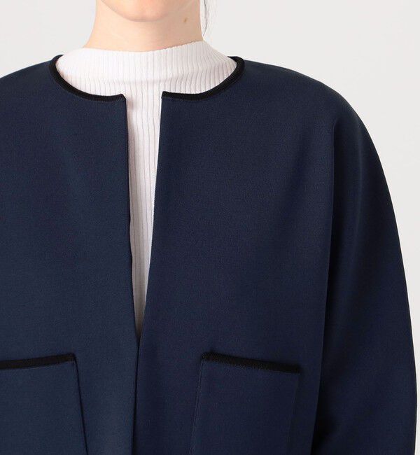 Ballsey「ミラノリブ クルーネックカーディガン」|カーディガン|