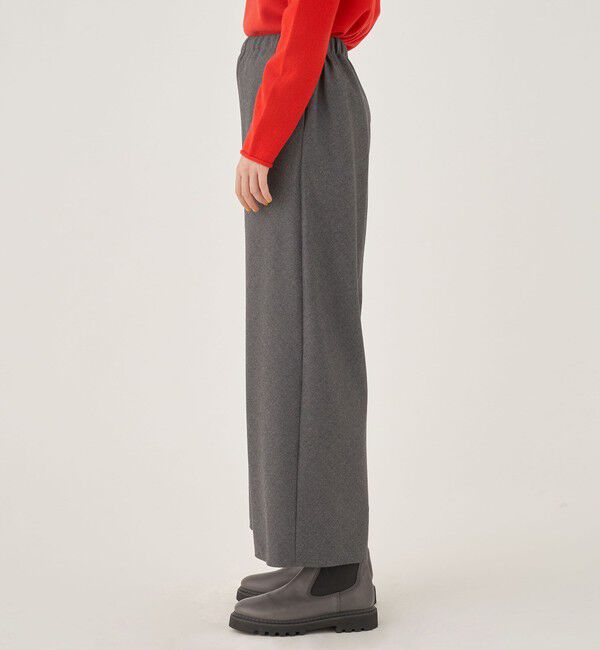 GALERIE VIE「フラノストレッチ イージーワイドパンツ」|その他|