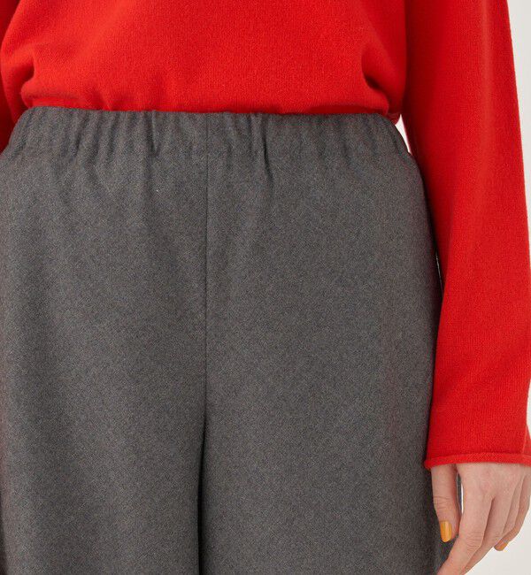 GALERIE VIE「フラノストレッチ イージーワイドパンツ」|その他|