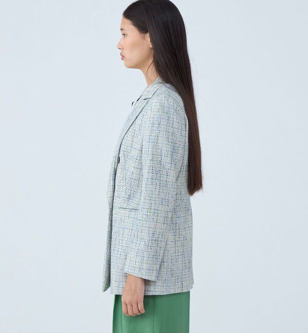 TOMORROWLAND collection「ファンシーテープ ダブルブレストジャケット」|テーラードジャケット|