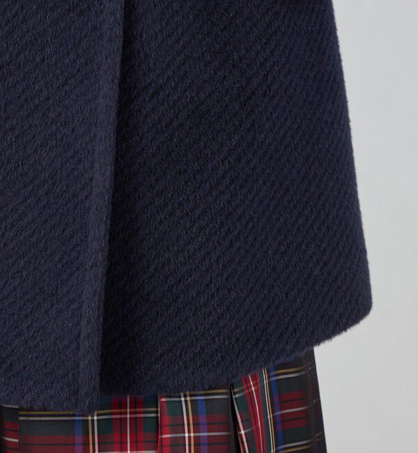 TOMORROWLAND collection「モヘヤダイヤゴナル ピーコート」|ピーコート|