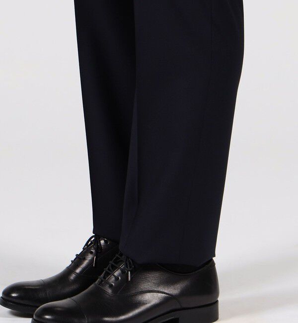 TOMORROWLAND MENS「ウールツイル 2プリーツスリムスラックス HORIZON TWILL E.Zegna」|スラックス|