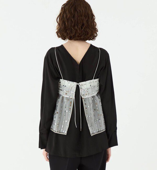 Ballsey「ドロップスパングルエンブロイダリー キャミソールブラウス」|その他|