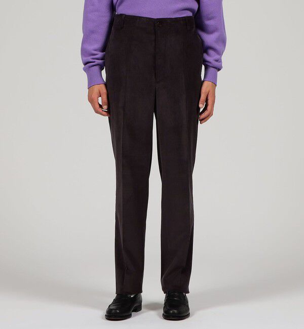 TOMORROWLAND BUYING WEAR「BERNARD ZINS SPENDER コットンコーデュロイ ワイドトラウザーズ」|スラックス|
