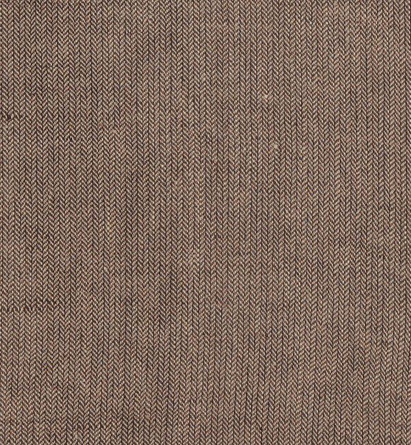 TOMORROWLAND MENS「リネン ヘリンボーン 1プリーツテーパードスラックス」|スラックス|