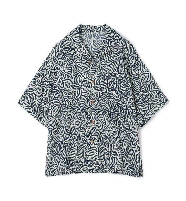 TOMORROWLAND BUYING WEAR「【別注】m's braque コットン オープンカラー ハーフスリーブシャツ」|シャツ・ブラウス|66 ブルー系