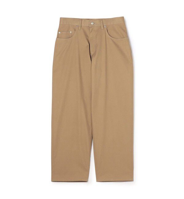 GALERIE VIE「ノンマーセライズドコットン５ポケットパンツ」|チノ|45 キャメル