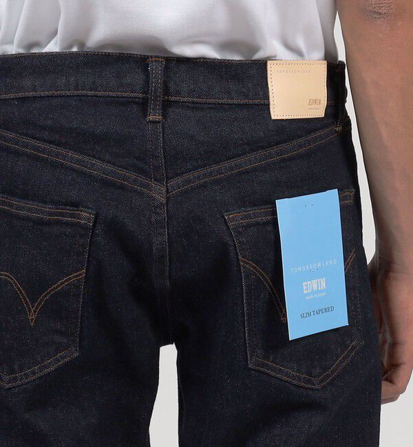 TOMORROWLAND MENS「【別注】EDWIN SLIM TAPPERED ONE WASHED デニムパンツ」|デニム|