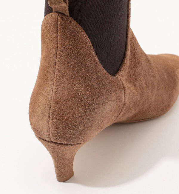 TOMORROWLAND GOODS「NUYOU サイドゴア ミドルブーツ」|ロングブーツ|