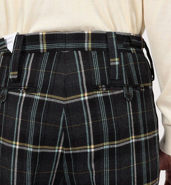 TOMORROWLAND BUYING WEAR「Tangent Patt TAN25&deg; British Barrack Trousers ウール 1プリーツ ストレートパンツ 」|スラックス|