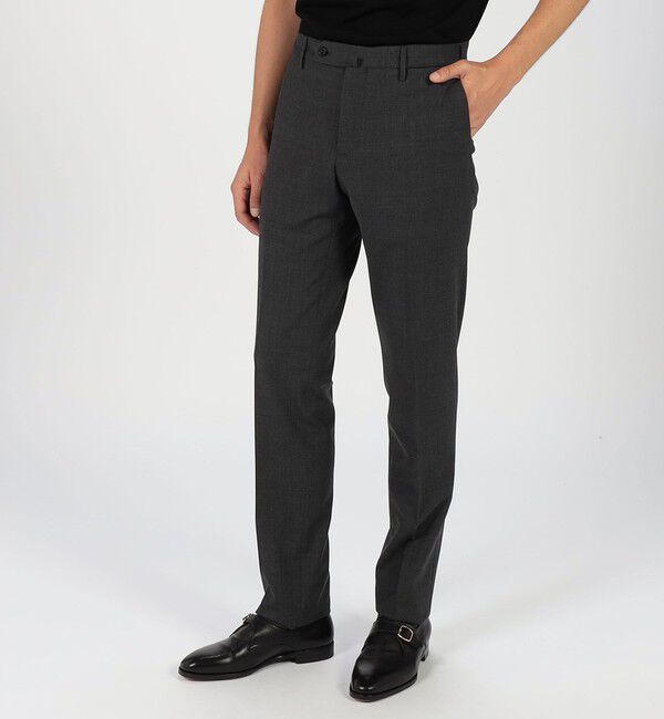 TOMORROWLAND BUYING WEAR「INCOTEX ストレッチウール ノープリーツスリムスラックス 30」|スラックス|